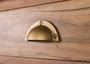 GINER Y COLOMER Mueble tocador en madera de acacia natural color avellana